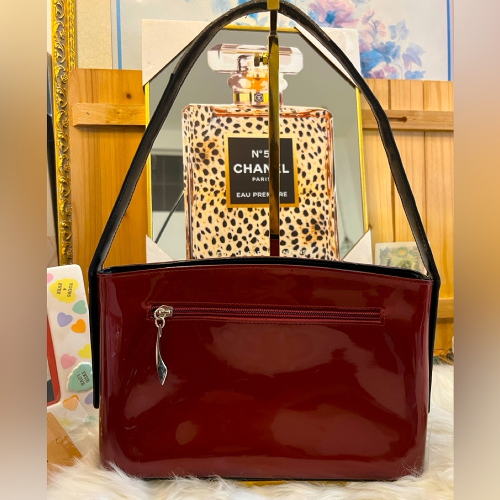 Beijo Patent Handbag